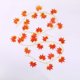 thumbnail image 3 of Billuyoard 12x Hermosas flores naranjas de imitación para decoración de pared: agregue tranquilidad a su espacio Hoja de arce roja simulada Decoración, 3 of 6