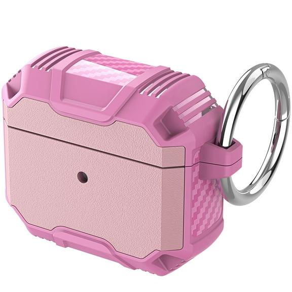 Carbon Series TUFF Hybrid Case for AirPods (3rd Generation) - Pink