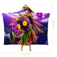 thumbnail image 2 of The Legend of Zelda Hooded Blanket, Wearable Blanket Hoodie Cozy Soft Warm Hooded Flannel Blanket for Women Men Boys Girls, 2 of 7