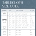 thumbnail image 6 of Villeroy  Boch La Classica Linen Tablecloth, Great for Formal Dining or Everyday Use, 70 Inches by 96 Inches, Natural/Gold Natural/Gold 70 x 96, 6 of 7