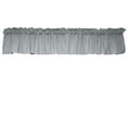 thumbnail image 4 of Solid Poplin Window Valance 58" Wide Silver, 4 of 4