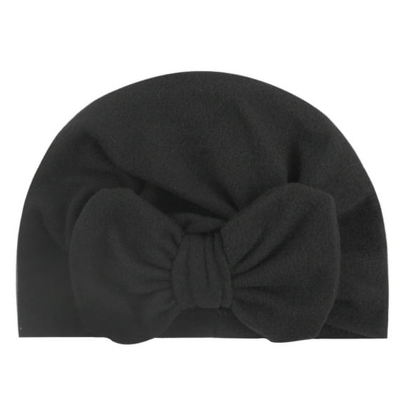 MKHSQHDG Toddler Summer Hats Girls 2T-4T Toddler Baby Boys Girls Cap Beanie Solid Cotton Bowknot Elastics Turban Hat Toddler Girl Hat Rainbow One Size