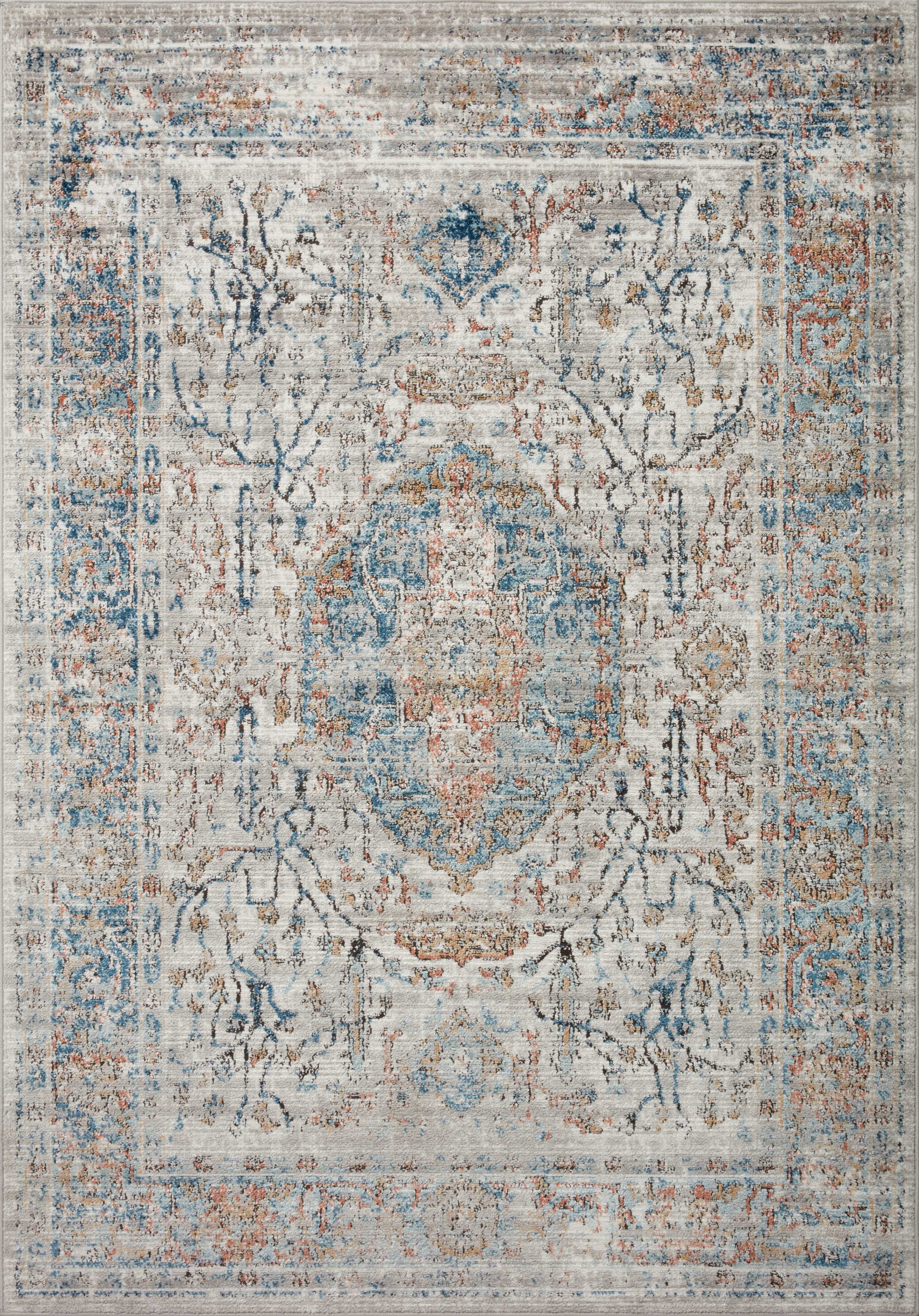 Loloi BIANCA STONE / MULTI 18" x 18" Sample