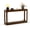 Walnut+2, variant on LANKANG Walnut Curved Leg Console Table 55.1 Inch Freestanding Slim Wooden Storage Side Table for Entryway Hallway Living Room Sofa Back
