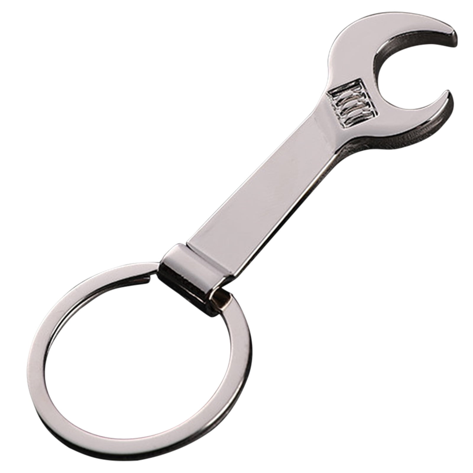Stainless steel Adjustable Creative  Wrench Spanner Key Chain Ring Keyring Tool 