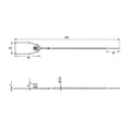 thumbnail image 5 of 100 Piece Plastic Tamper Seals Numbered Zip Ties Tags Disposable Self Locking Signage For Fire Extinguisher Shipping 250mm B, 5 of 5