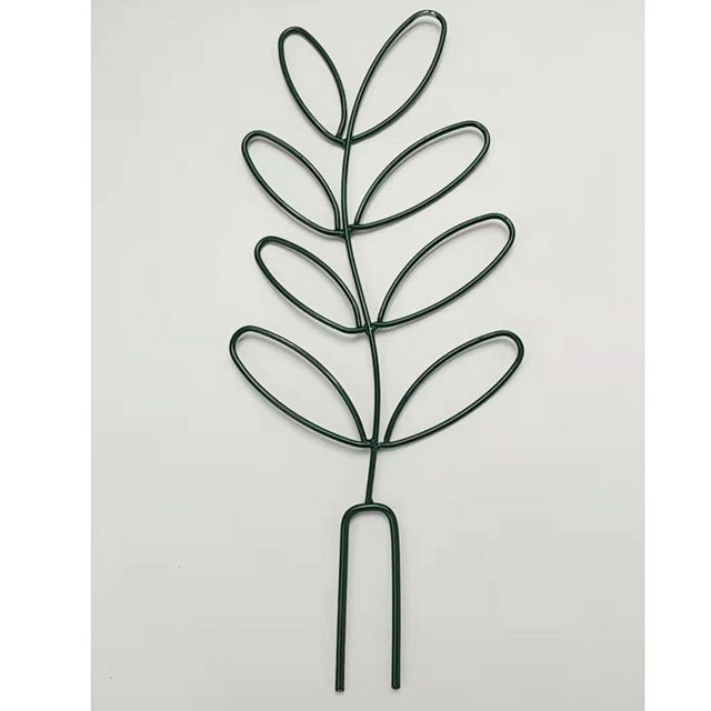 Soporte para plantas en macetas de exterior, soporte para plantas trepadoras, soporte creativo para flores, poste fijo para jardinería