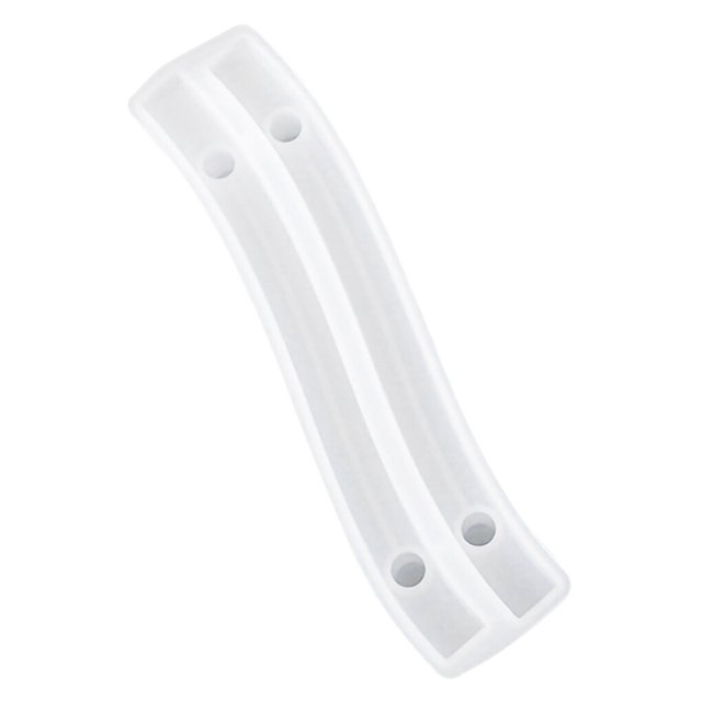 Tray Handle Mold Silicone Handle Casting Mould Mold Tray Handle Mold DIY Fruit Plate Grip Mold, Curved Handle Mold, S