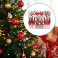 thumbnail image 4 of 40 piezas de adornos de bolas de Navidad, decoración navideña, adornos colgantes para de Navidad, guirnalda de cumpleaños, fiesta, aniversario Rojo BLESIY Bolas colgantes de árbol, 4 of 7