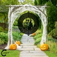thumbnail image 2 of C-CRAFT Ghost Reading Wind Spinner 8 Inches, Outdoor Yard Art Hanging Decor for Halloween Celebration, Book Lovers Gift, 2 of 4