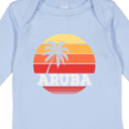 thumbnail image 4 of Inktastic Aruba Vacation Boys or Girls Long Sleeve Baby Bodysuit, 4 of 5