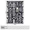 thumbnail image 4 of Orinice Minimalist Design Warm Lightweight Blanket Soft Fleece Throw Blanket for All Seasons - Cow Gifts Blanket for Living Rooms Sofa Decor - Multiple Sizes Available 50x60in, 4 of 6
