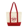 thumbnail image 2 of Trader Joes Bag NEW Trader/’s Canvas Tote Bag Set Of A Bag HAND READY TO Trader Large Tote Bag Cotton Canvas Embroidered Bag, 2 of 9
