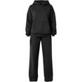 thumbnail image 3 of Womens 2 Piece Lounge Sweat Sets Joggers Sweatpants Matching Sweatsuits, 3 of 4