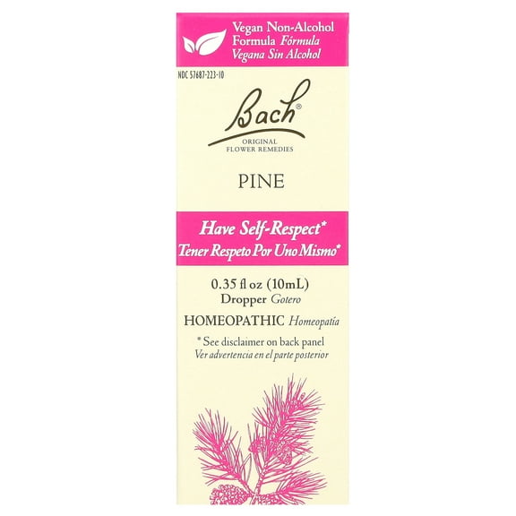 Bach Original Flower Remedies, Pine, 0.35 fl oz (10 ml)