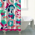 thumbnail image 5 of Cheetah Pattern Shower Curtain, Premium Waterproof Bathroom Drapes 72x84 Inch, Rust-Resistant Grommets & Hooks Included, Fade-Resistant Tropical Aesthetic, Quick Dry & Machine Washable, 5 of 5