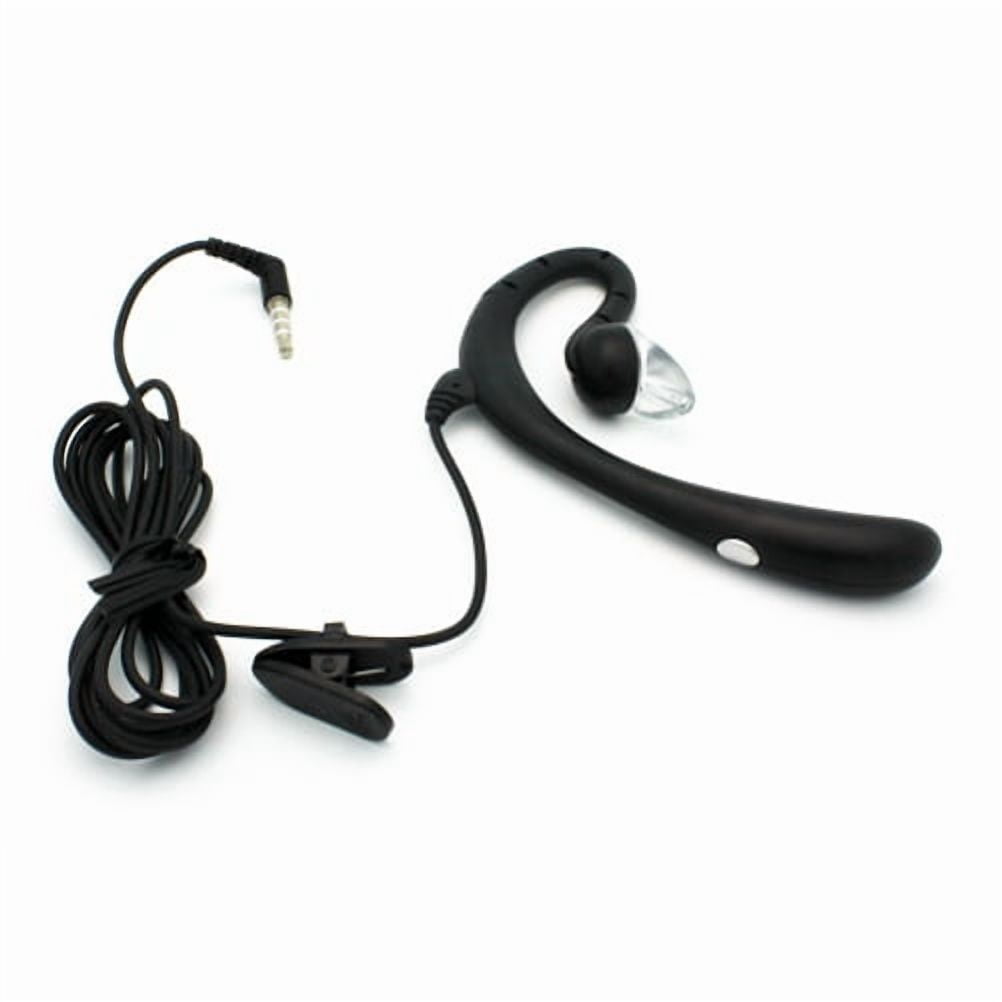 WIRED Headset MONO Hands-free Earphone Compatible With Samsung Galaxy S8 active, S7 Active, S6 Active, S5 Active, On5 NotePRO 12.2 Note 10.1 Mega 2 Kids Tab 3 7.0, J7 V (2017), Sky Pro B8G
