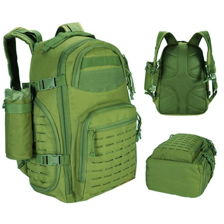 TOPCHANCES Camping Backpack 45L Large Multifunction Outdoor Survival Rucksack for Trekking Fishing Hunting Camping and Hiking