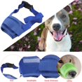 thumbnail image 1 of Nylon Puppy Dog Pet Mouth Bound Device Mask Safety Adjustable Breathable Muzzle Stop Biting Anti Bark Bite Mesh Small Large Dogs, 1 of 9