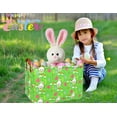 thumbnail image 5 of MYFLOCY Rectangle Empty Easter Baskets Boy Large Toy Storage Bin Girls collapsible Hamper Waterproof Canvas Box Kid Gifts Spring Decor, 5 of 7