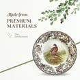 thumbnail image 4 of Spode Woodland Dinner Plate, Pheasant, 10.5” Made in England Ideal Hunting Cabin Décor, Microwave and Dishwasher Safe, 4 of 7