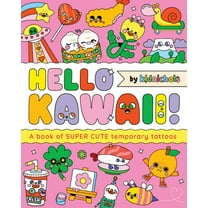 Hello Kawaii!: A Book of Super Cute Temporary Tattoos, (Paperback)