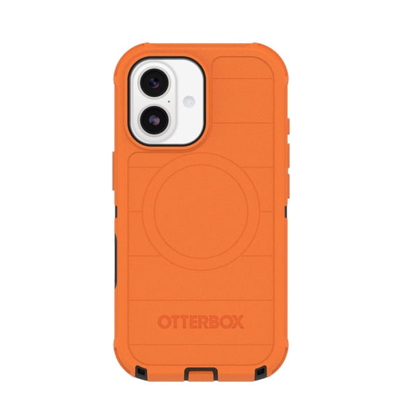 OtterBox Defender Series Pro Case with MagSafe and Camera Control for iPhone 17 - Orange