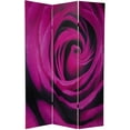 thumbnail image 7 of Oriental Furniture 6 ft. Tall Double Sided Roses Room Divider - 3 Panel, 7 of 7