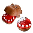thumbnail image 2 of Hipopótamo morder dedo juego juguete morder dedo juego bebé niños boca grande hipopótamo morder dedo juego divertido juguete niños fiesta regalos ANGGREK Otros, 2 of 8