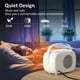 thumbnail image 2 of Space Heater Cool para escritorio pequeño de cerámica, 800 W, 500 W, color blanco, 2 of 7