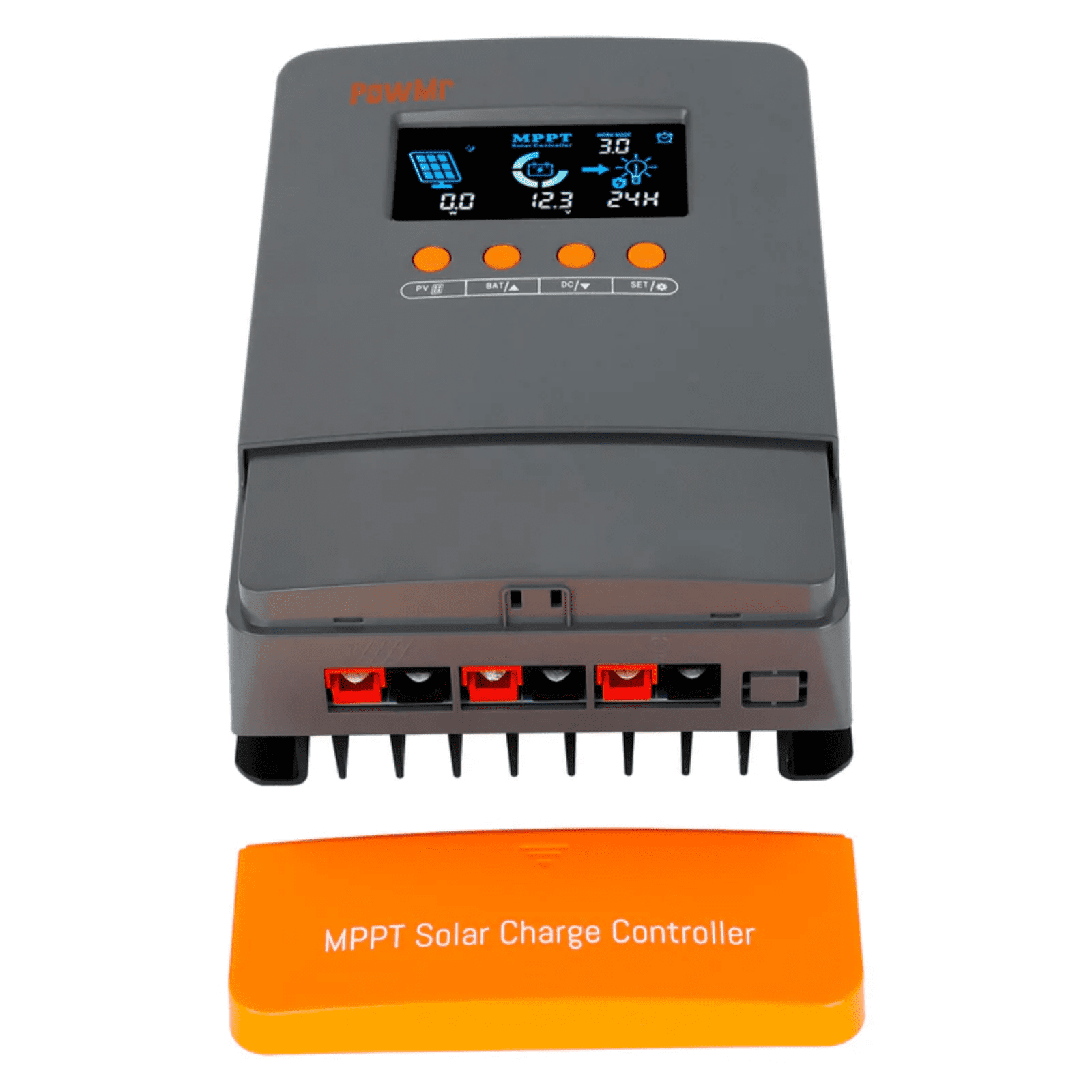 PowMr 60A MPPT Solar Charge Controller 12V 24V 36V 48V PV 160V Battery Regulator