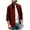 Red, variant on Mens Shacket Jackets Pockets Collared Coat Plaid Big and Tall Button Long Sleeve Outerwear Fall Winter Clothes