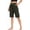 Army Green, variant on Coorders No Bunderies Womens High Waist Fitness Shorts, Ladies Oversized Casual Shorts for Summer, Black, Size M