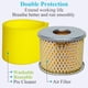 thumbnail image 4 of Filtro de aire HOODELL Professional GX390 para Honda GX340 GX390, 4 of 6