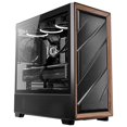 thumbnail image 1 of Estuche para PC Antec Flux Wood Mid-Tower E-ATX con 5 ventiladores y tipo C, 1 of 9