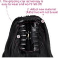 thumbnail image 2 of Aorsher Claw Clip in Ponytail Extension Curly Synthetic Wavy Ponytail Extension Fluffy Natural Soft Ponytail Hairpiece for Women Daily Party Use, 2 of 6