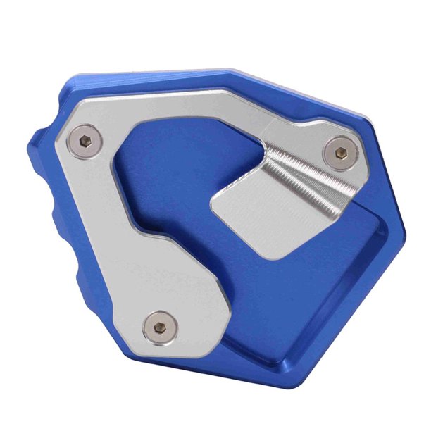 Almohadilla de placa de extensión de soporte lateral de soporte de motocicleta para CRF1000L - azul Sharpla Placa de extensión de la pata de cabra