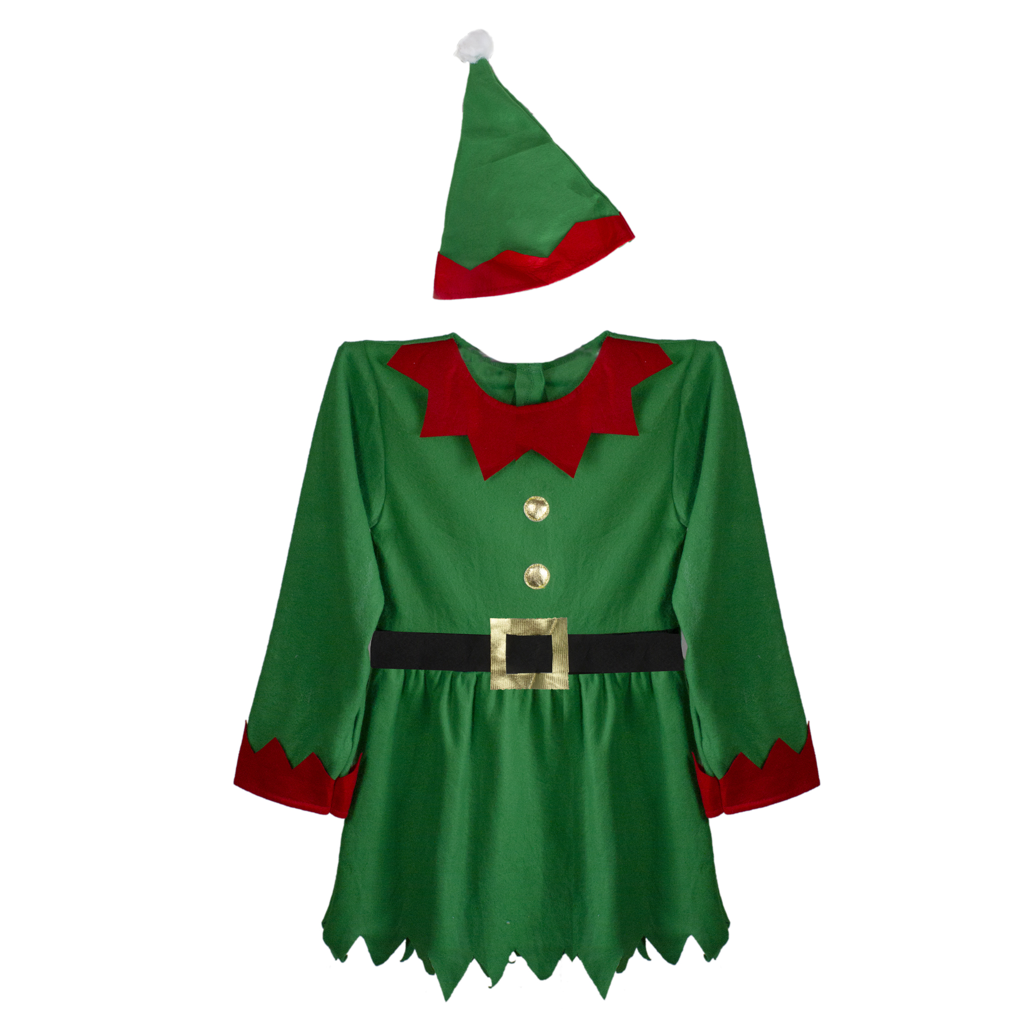 Northlight Women's Red and Green 2-Piece Elf Costume- Size XL - image 2 of 2
