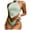 Light Green, variant on MIXUE Swim Suits for Women Solid Color And Chest Covering Bikini Sets for Women Split Swimwears Beachwear,Blue,XL