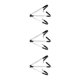 thumbnail image 3 of Billuyoard Ajustable LED Caballo Coraza Collar Alto Visible Arnés Exterior Blanco Type1 NO1, 3 of 6