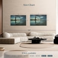 thumbnail image 4 of Elephant Stock Point Of Ayr Lighthouse Wall Art - Horizontal Canvas Wall Art - Living Room Wall Decor - Nautical Canvas - Gray And Blue Decor - 48" x 32", 4 of 8