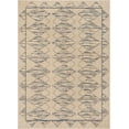 thumbnail image 3 of Well Woven Medusa Vidar Trellis Diamond Pattern Blue Ivory 5'3" x 7'3" Indoor/Outdoor Flat-Weave Area Rug, 3 of 7