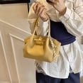 thumbnail image 2 of Bolso de mano retro plisado de nicho para mujer, nuevo bolso de hombro tipo mensajero de alta gama para desplazamientos diarios, 2025, 2 of 5
