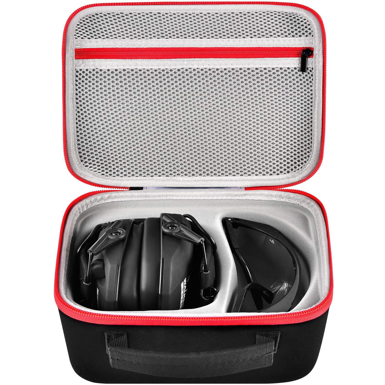 Durable Impact Resistant Hard Case for Howard Leight Electronic Shooting Earmuff 