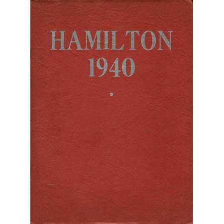 (Custom Reprint) Yearbook: 1940 Samuel Hamilton Junior High School - Yearbook (Ross Township, PA)