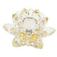 thumbnail image 4 of Gran Cristal , 4 Pulgada , Recuerdos De Amarillo Gloria Flor de loto de cristal, 4 of 7