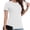 White, variant on Basic T Shirts for Women Short Sleeve Casual Summer Tops Trendy Solid Loose Fit Tshirt