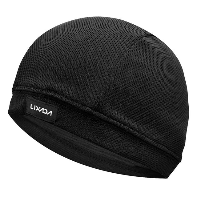 Lixada Doublure de Casque de Vélo Ultralégère à Séchage Rapide Cagoule Couvre-Chef