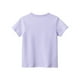 thumbnail image 2 of Gibobby Blusas Para Niñas Niños pequeños verano niña media manga púrpura Top cuello redondo dibujos animados Top Casual Top amor dibujos animados colgante Top niñas regalos （Morado， 5-6 Años), 2 of 4