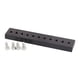 thumbnail image 1 of Placa de montaje, accesorios para telescopio, placa de barra de riel profesional Universal de aleación de aluminio de 8 "/202mm para telescopio, 1 of 8